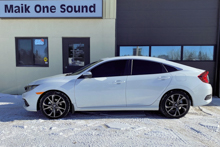 2020 Honda Civic with professional window tint